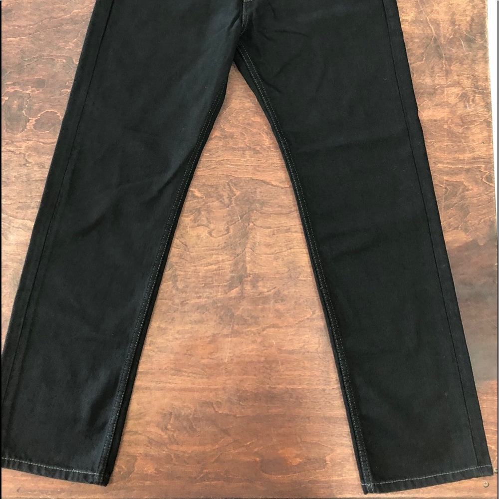 Black Levi’s regular straight leg sz Various