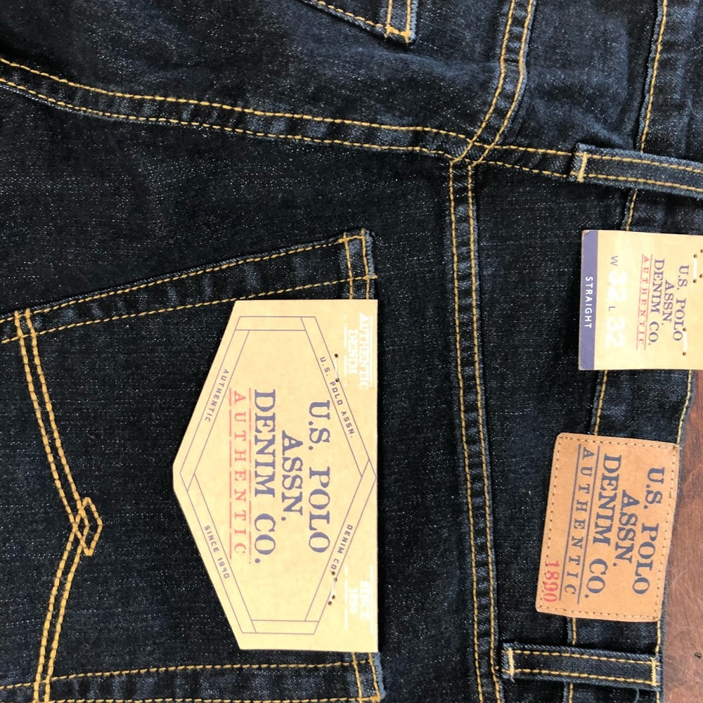 Us polo sz 32x32 blue denim