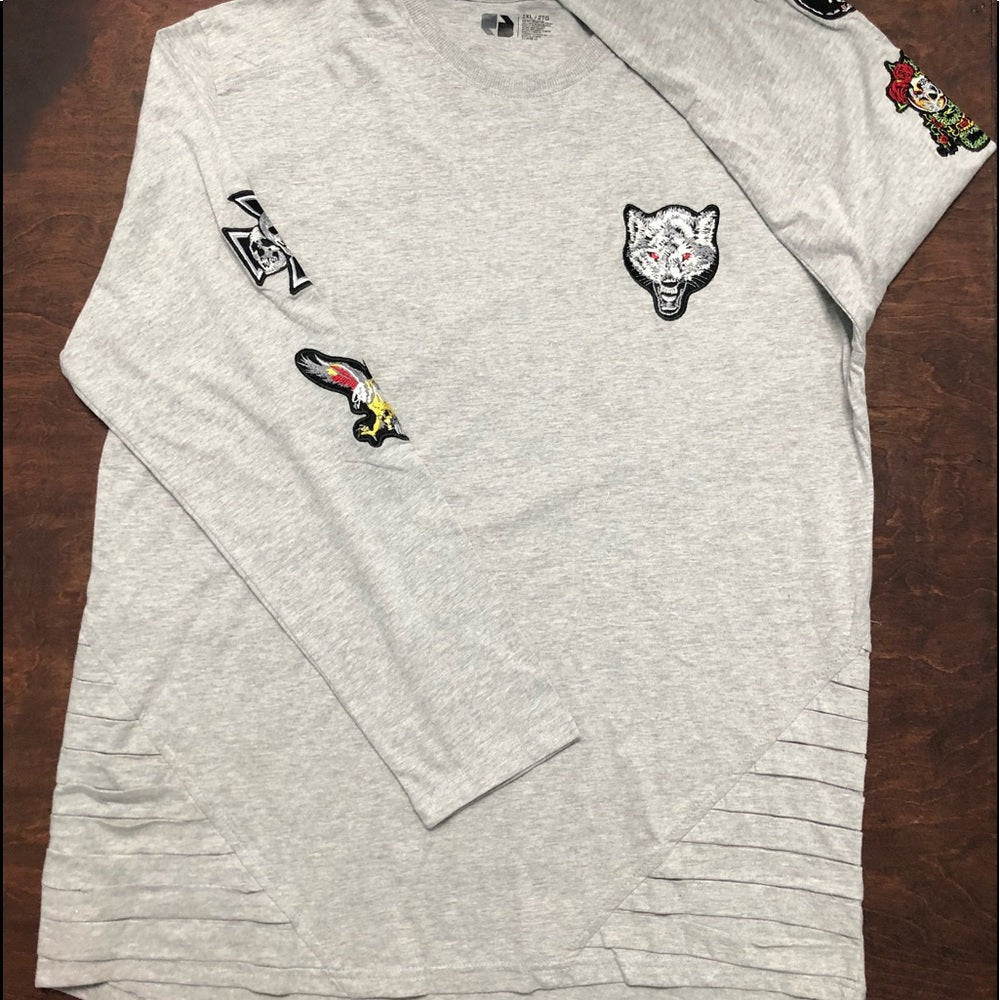 Patch Design Sweater Sz 2xl