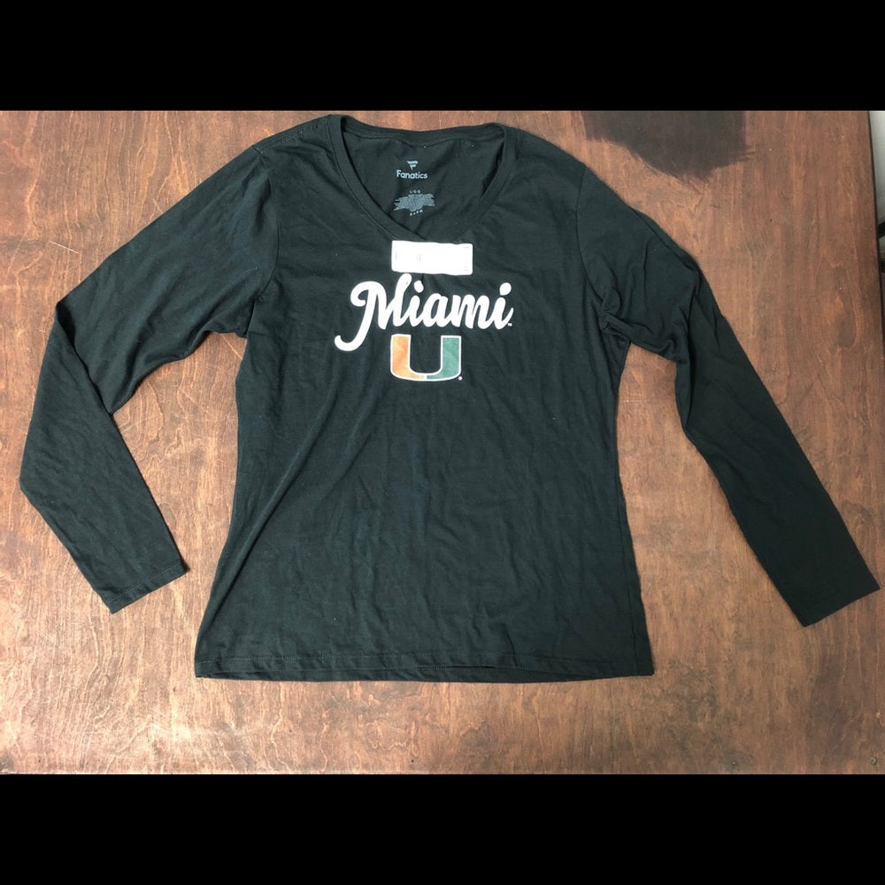 Sz Large Miami hurricanes sweatshirt