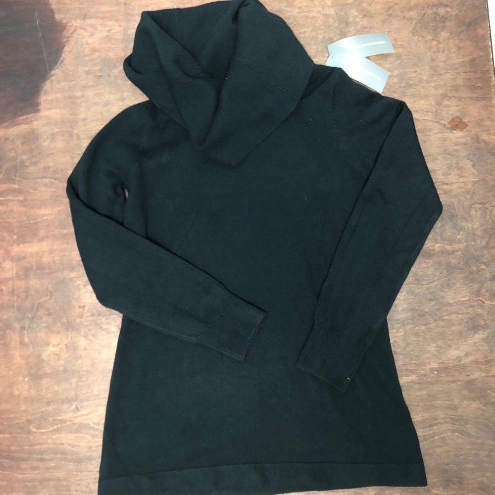 Womens pullover baby soft blk sz M