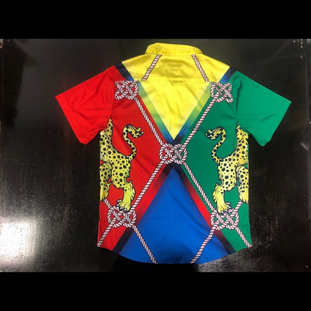 Smoke Rise polo button down sz Various