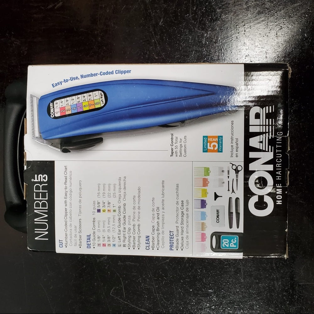 Conar clippers Unisex 20 piece set