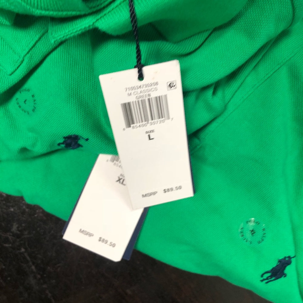 White polo casual shirt sz Various