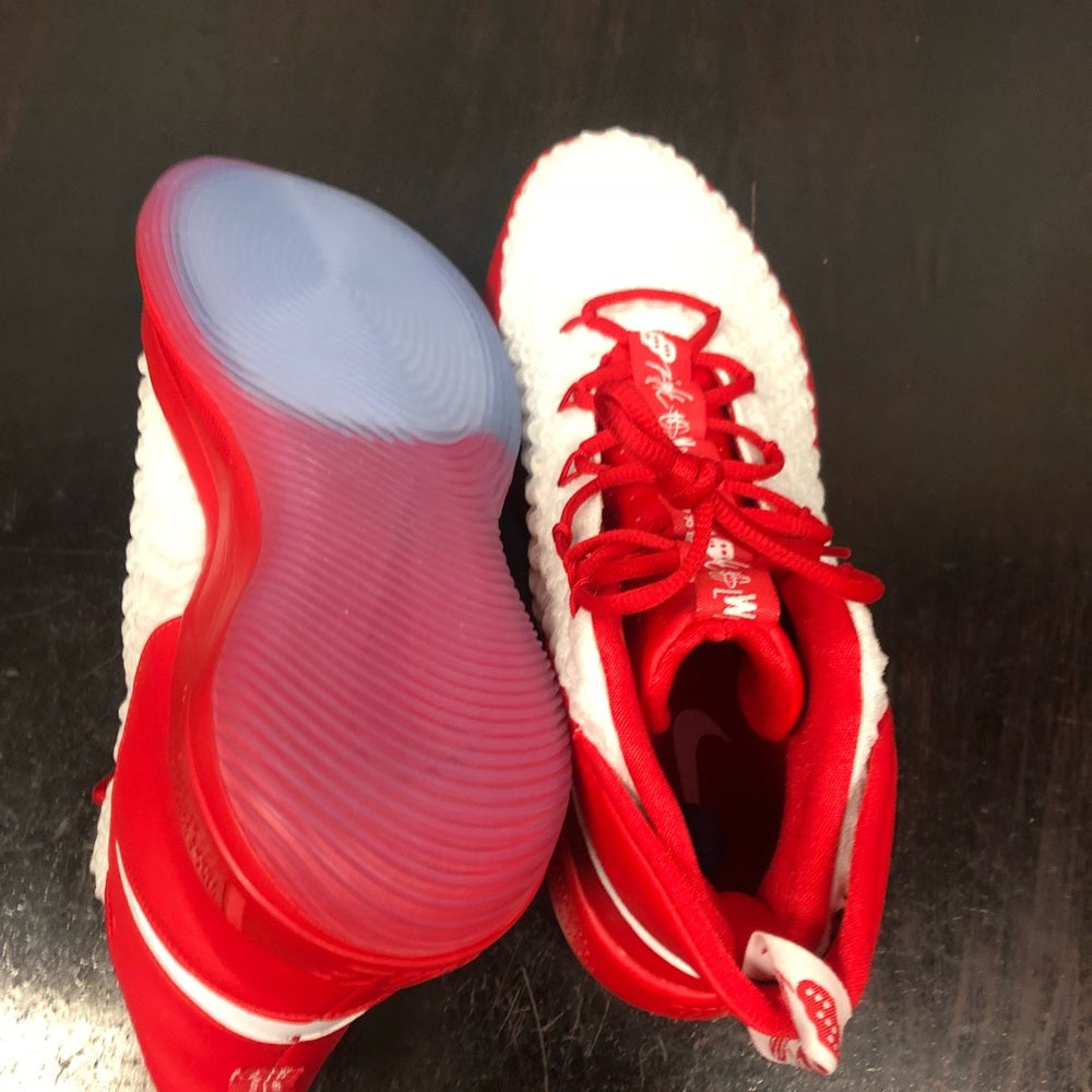 Nike alpha dunk White red  sz 11.5