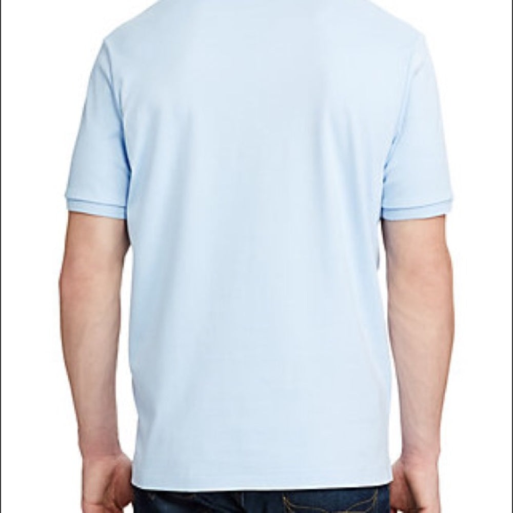 Polo soft Cotton navy light blue sz Various