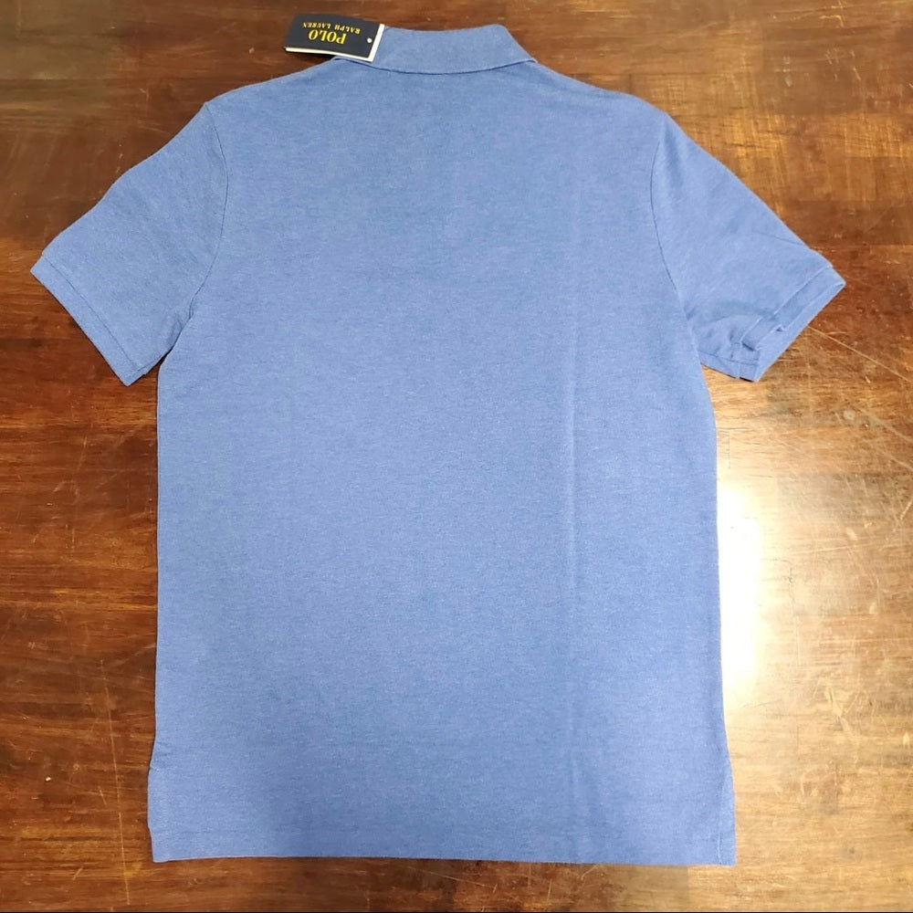 Sz Various Polo golf dress shirt blue
