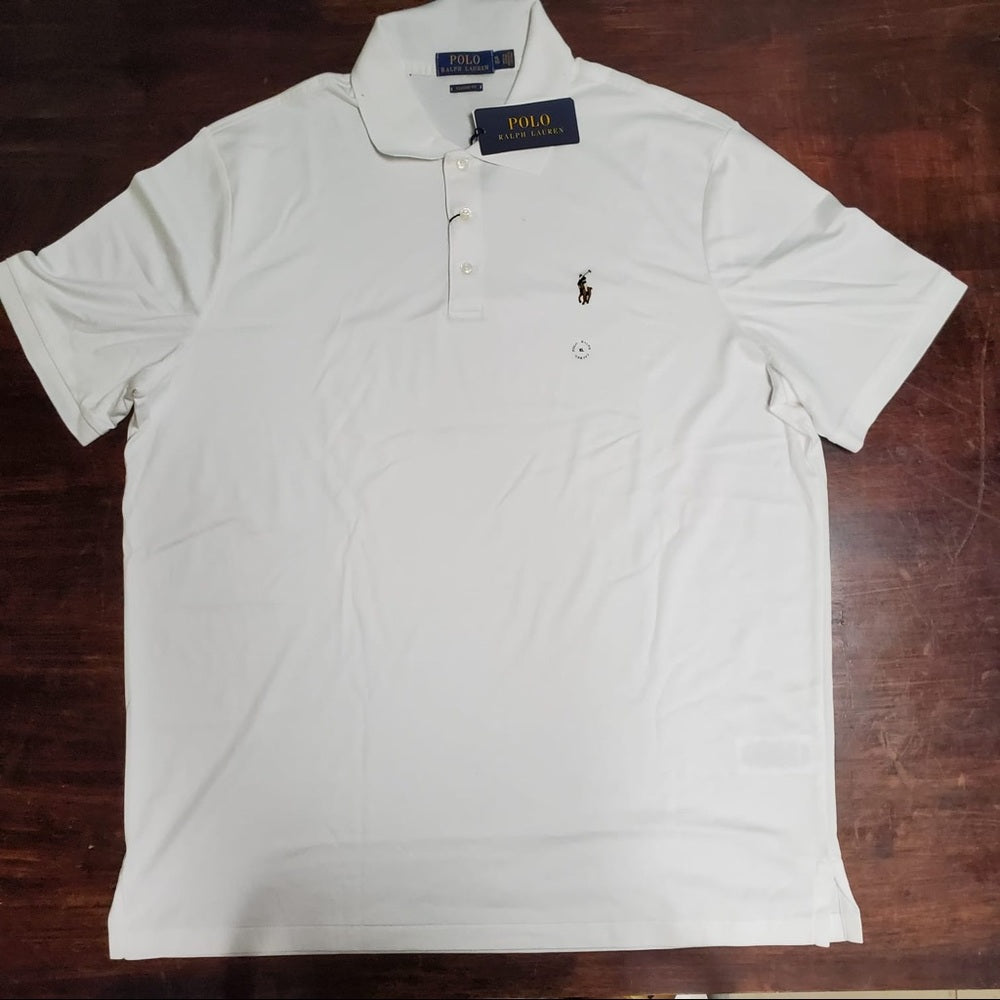 Gray polo golf shirt sz Various