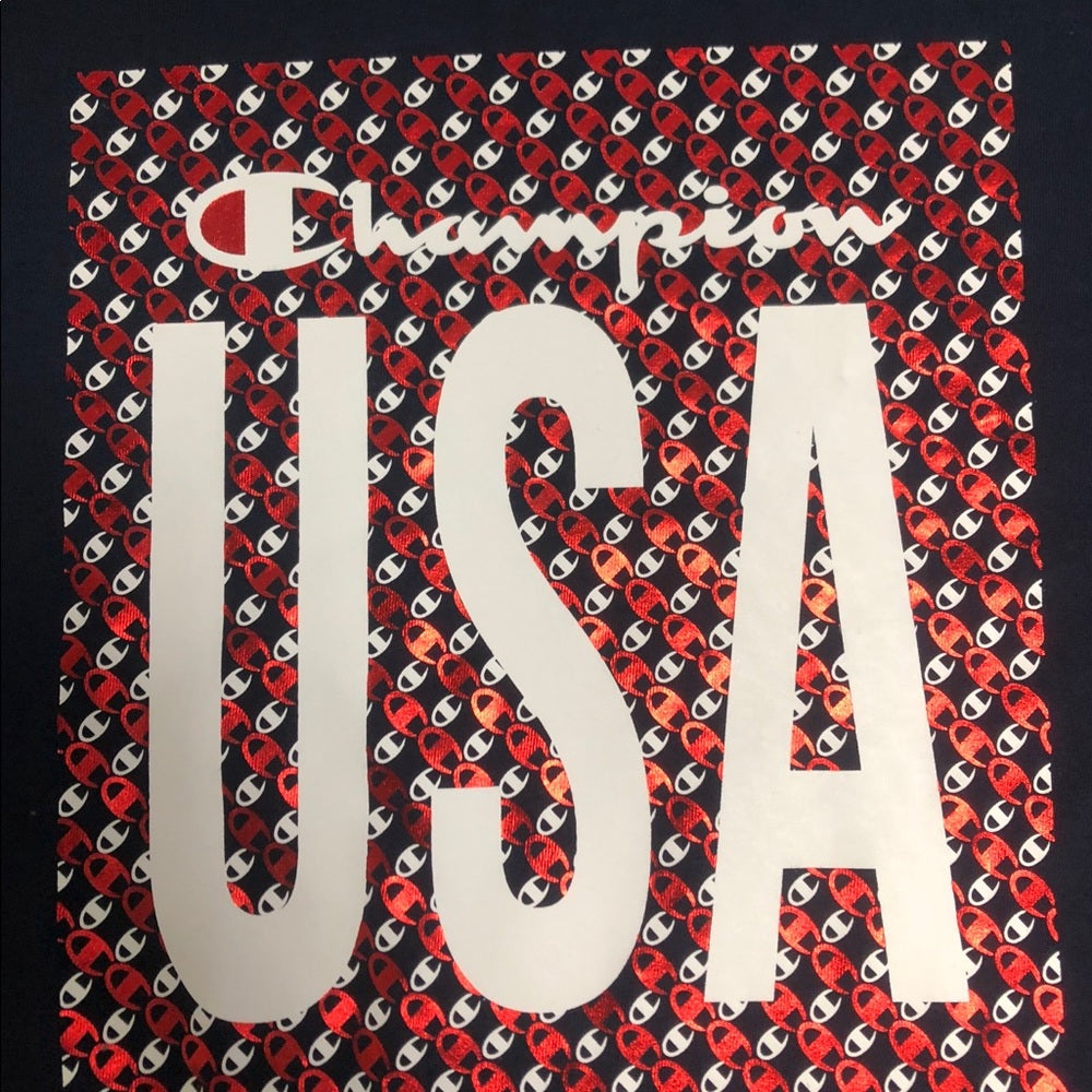 Champion USA longsleeve sz 2xLarge