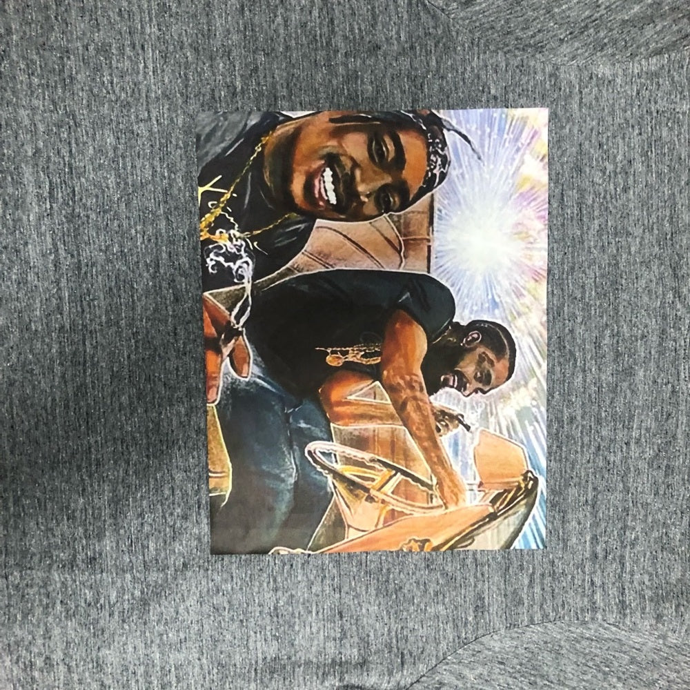 Sz small 2 pac/ Nipsey Graphic Tee