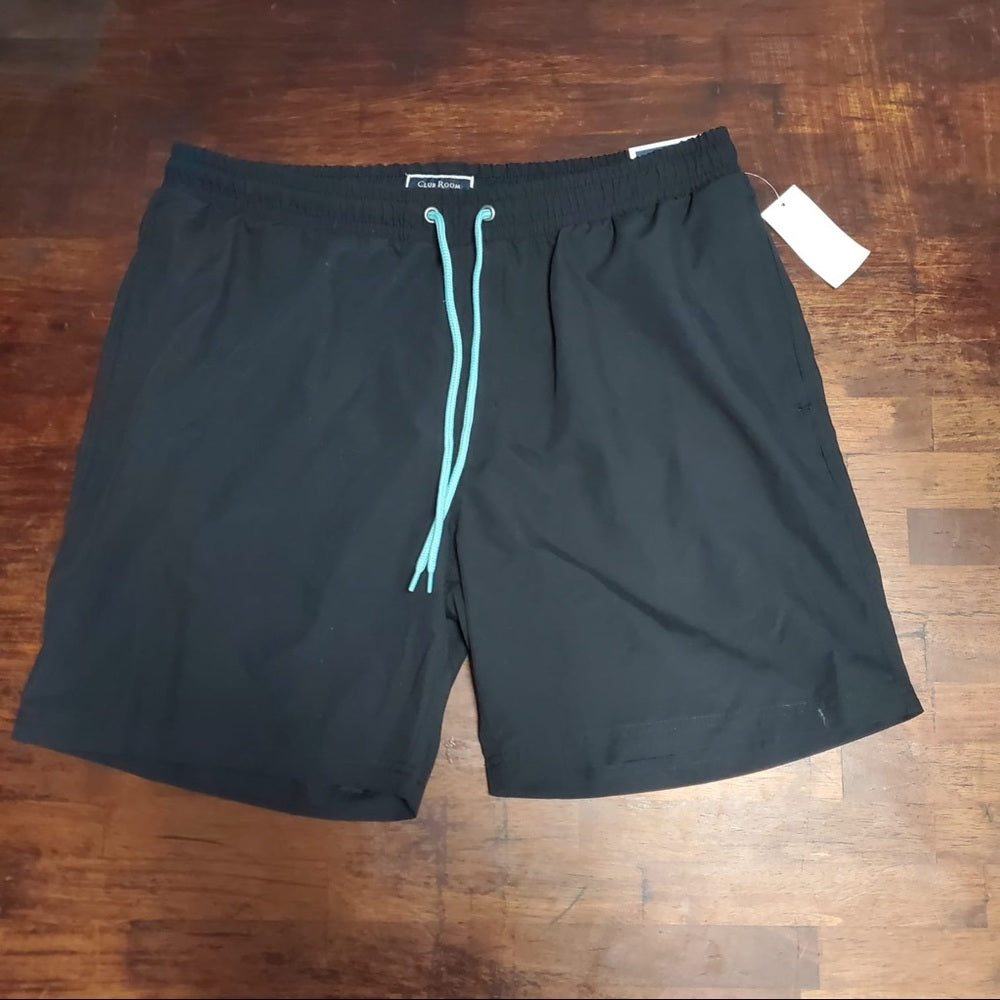 Club room beach shorts sz Various
