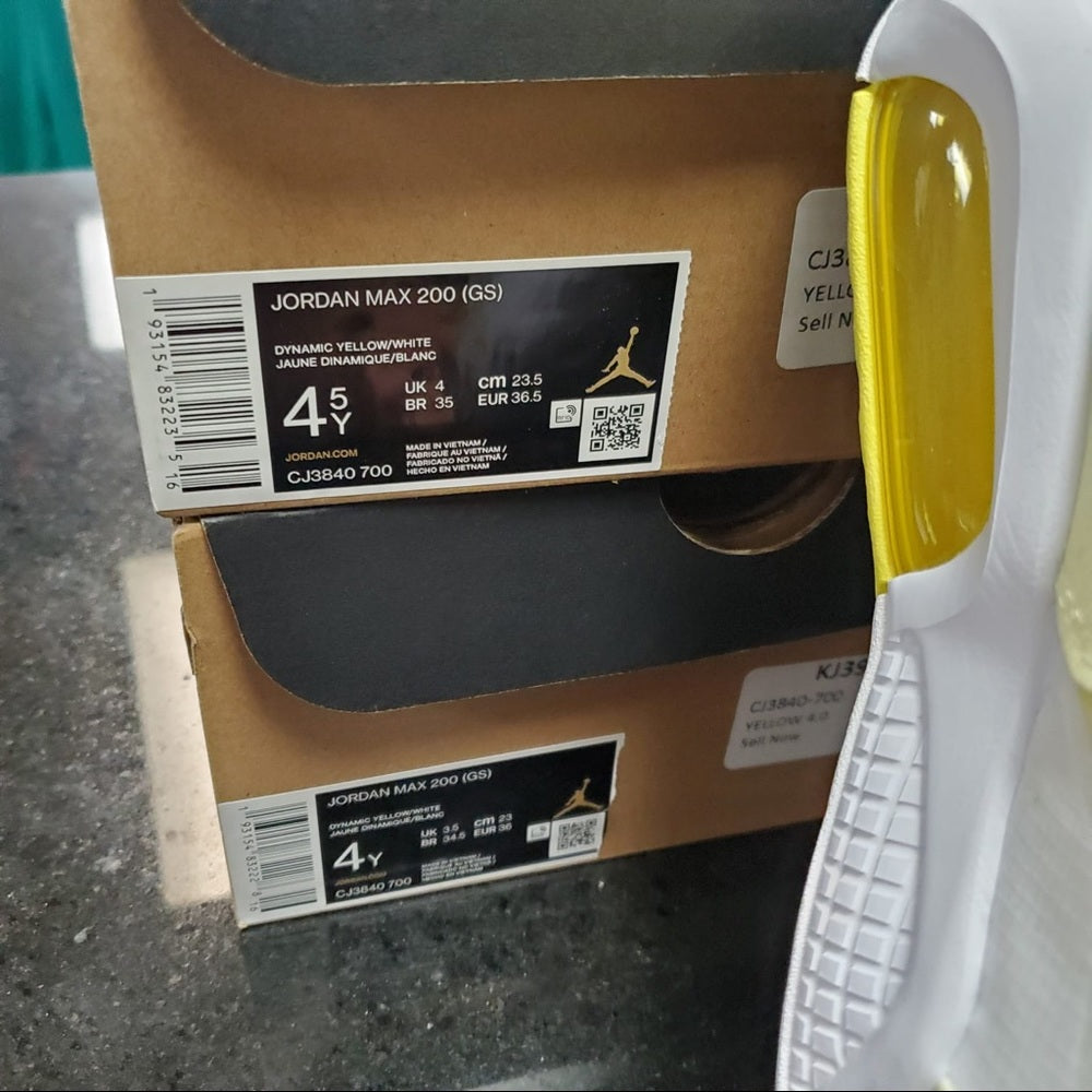 Sz Various Jordan 200 yellow