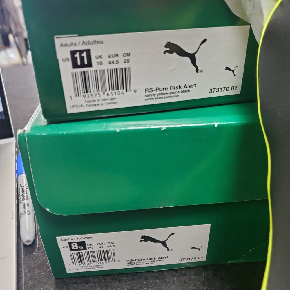 Sz Various Puma lime green