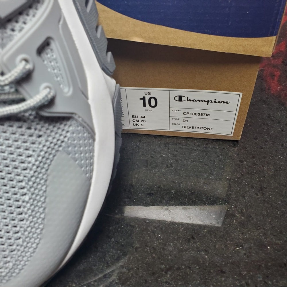 Champion gray Sz 10 running shoes