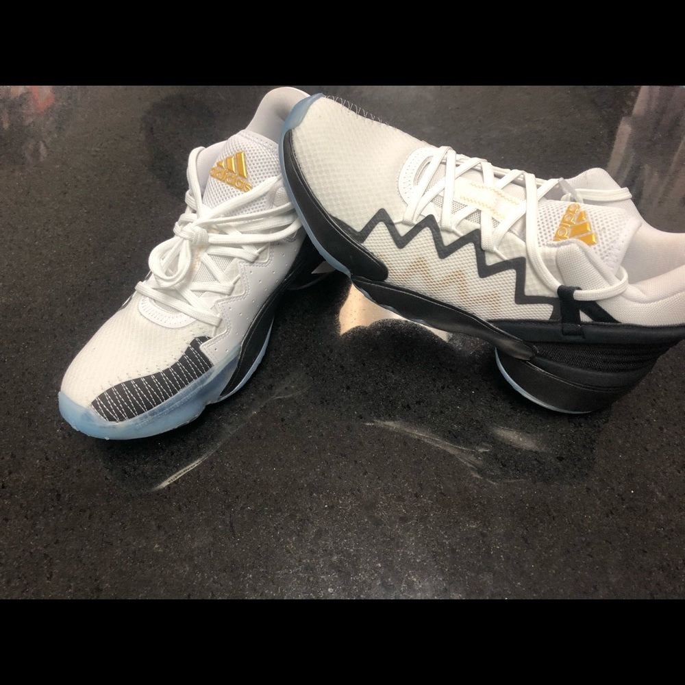 Don Mitchell Sz 9 white/Blk/gold