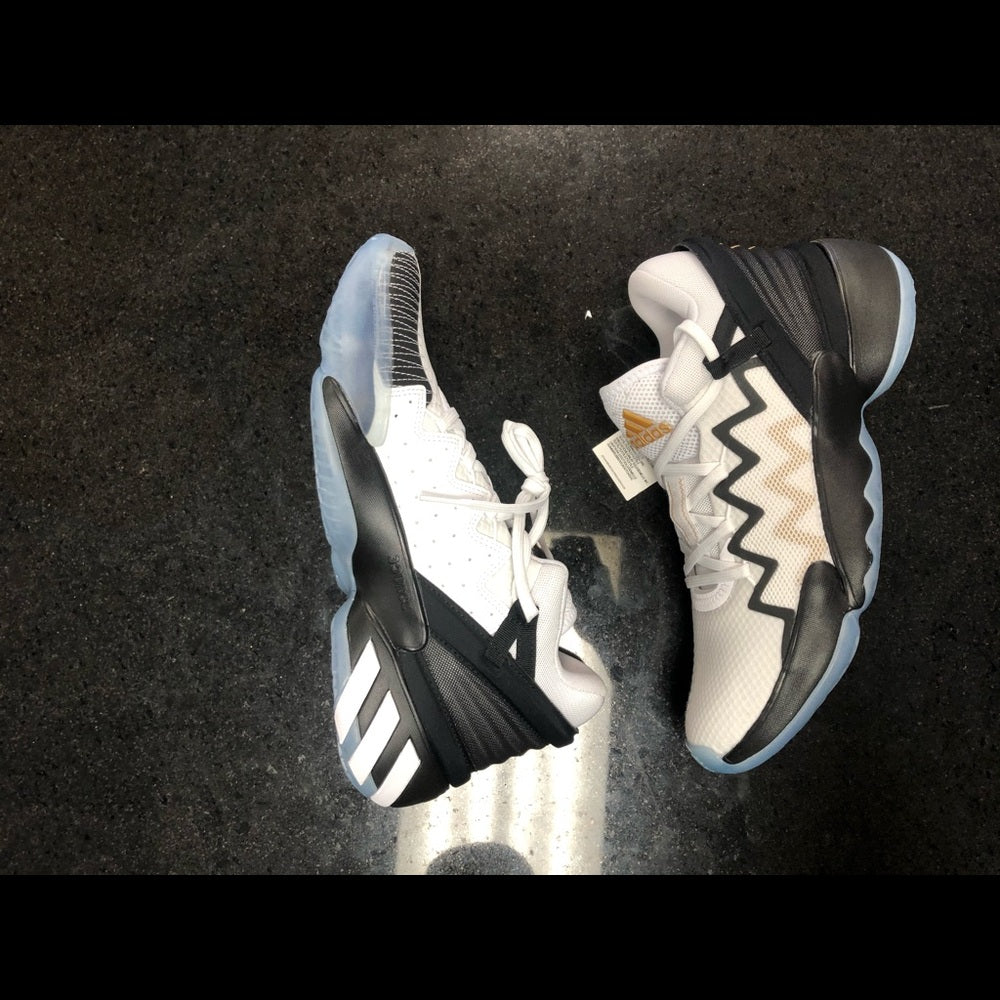 Don Mitchell Sz 9 white/Blk/gold