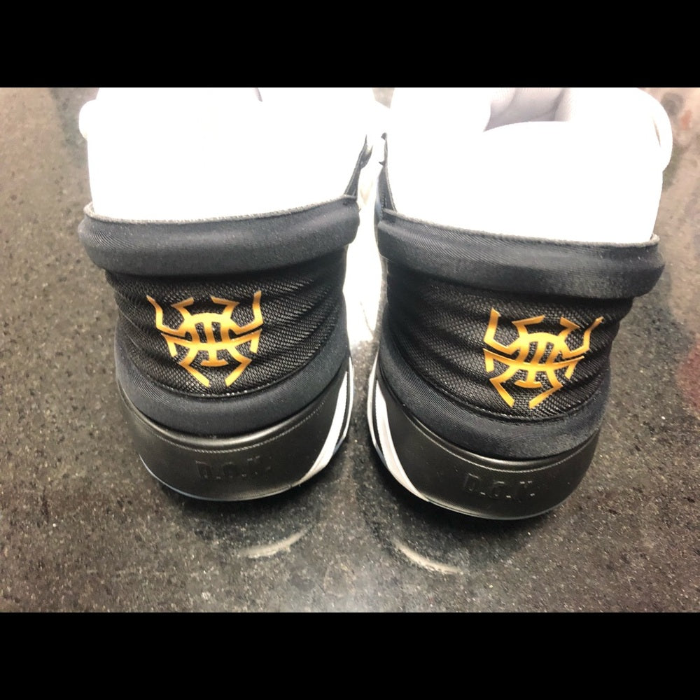 Don Mitchell Sz 9 white/Blk/gold