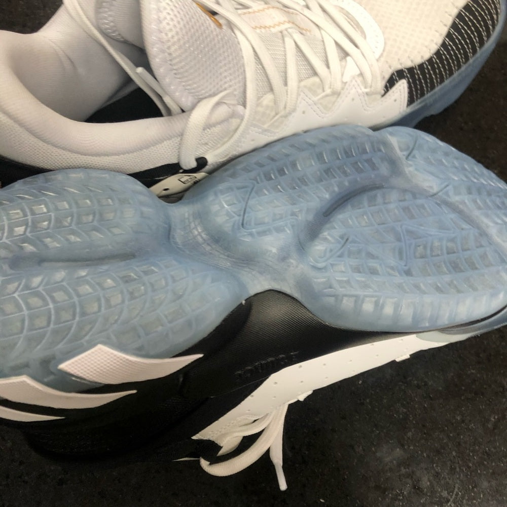 Don Mitchell Sz 9 white/Blk/gold