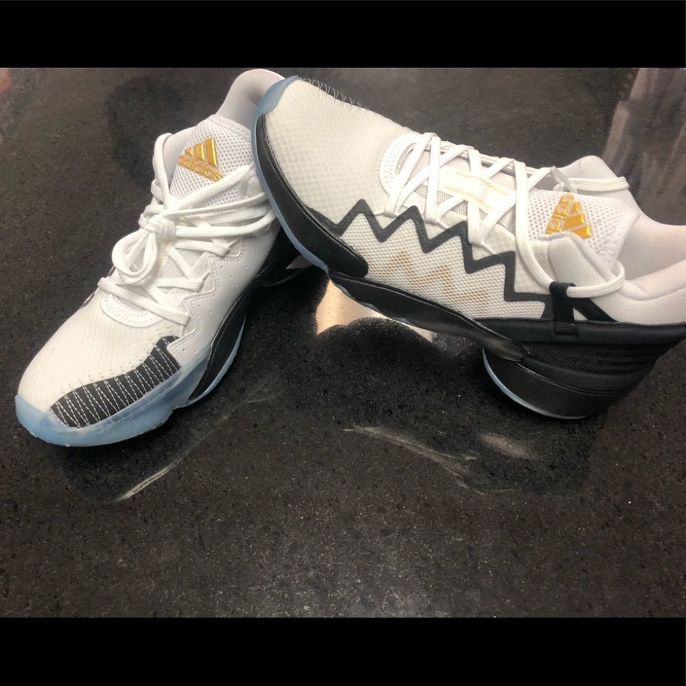 Don Mitchell Sz 9 white/Blk/gold