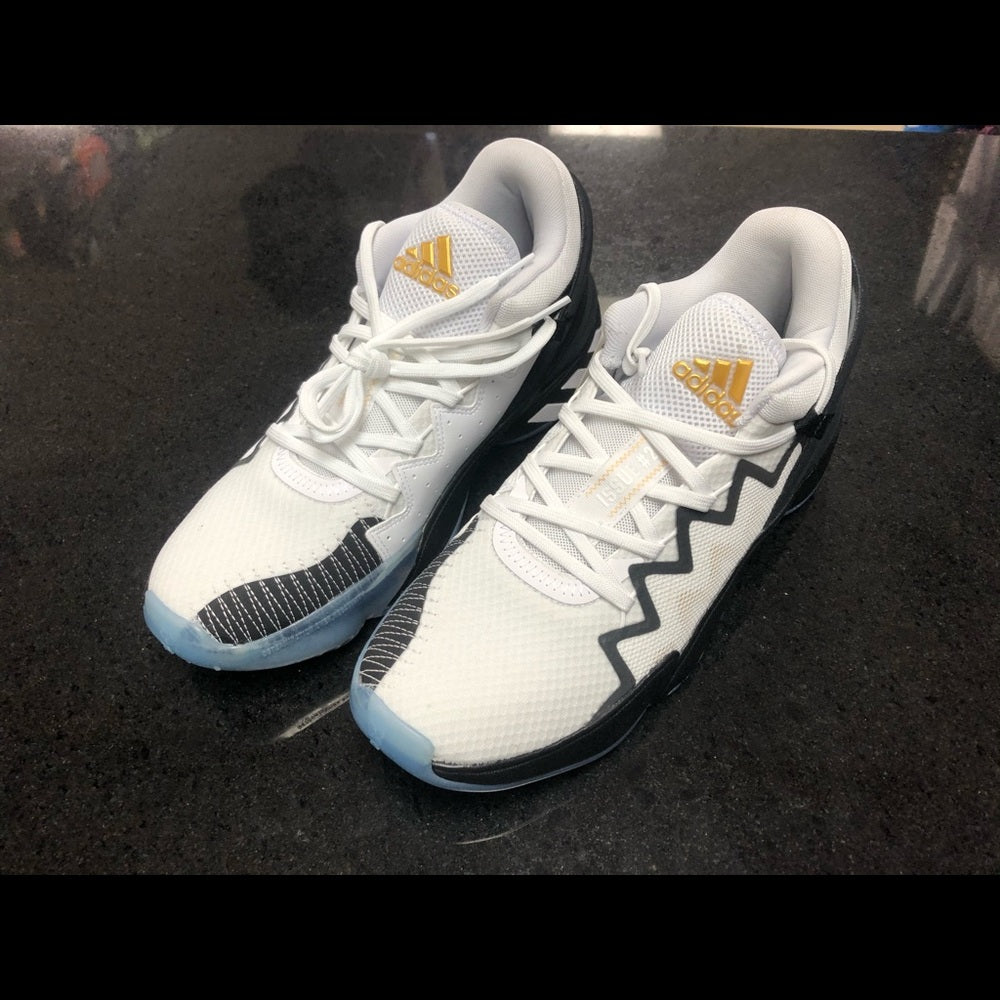 Don Mitchell Sz 9 white/Blk/gold