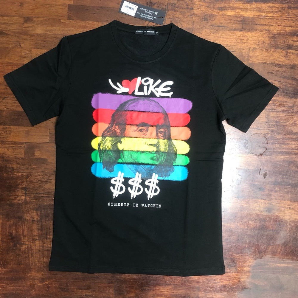 Sz Various like Money Polaroid tee