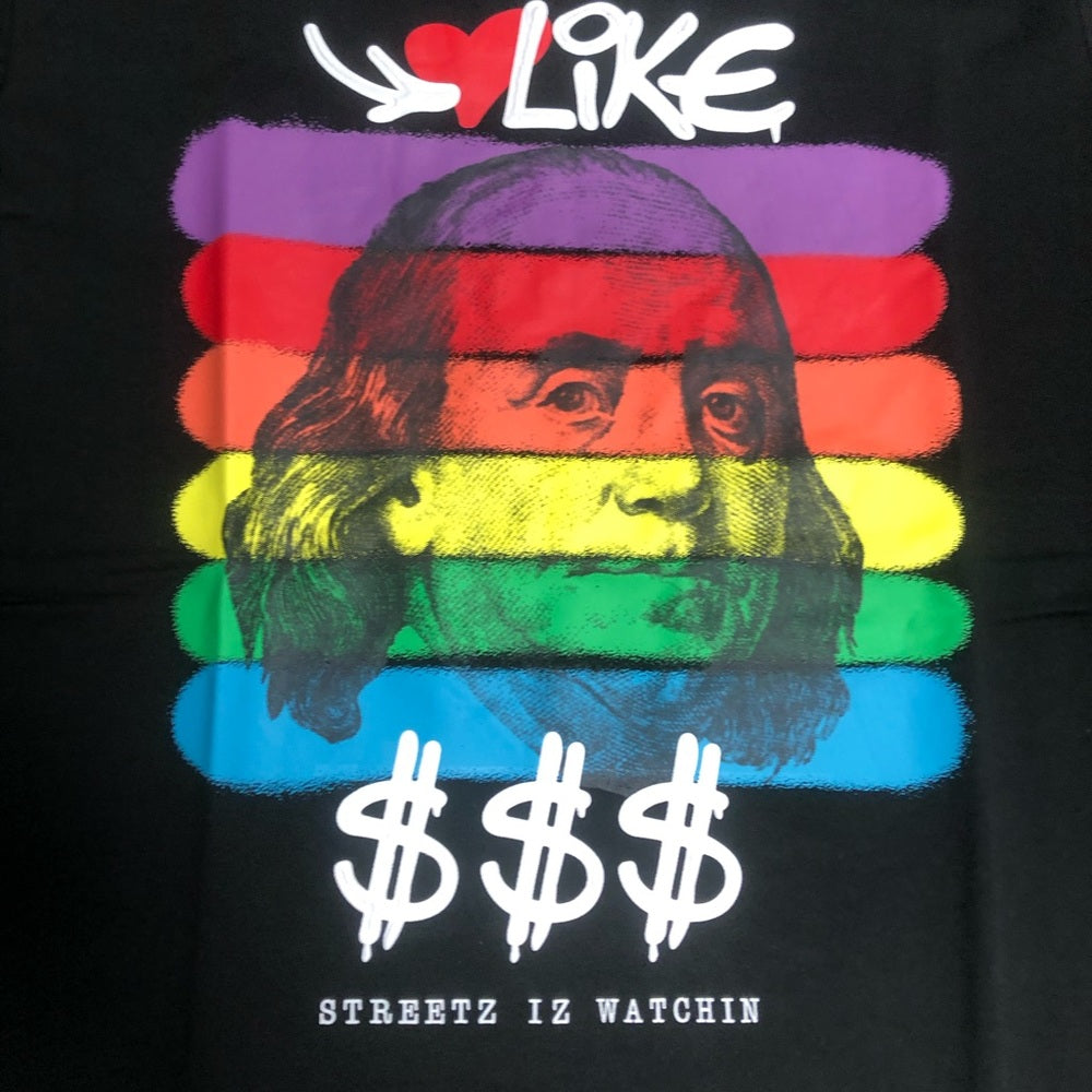 Sz Various like Money Polaroid tee