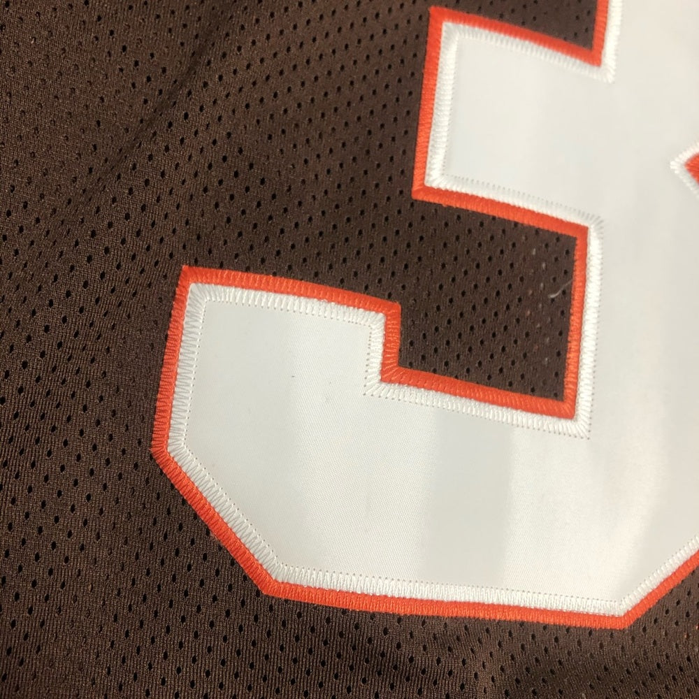 Sz 58 Jim brown throwback authentic jersey