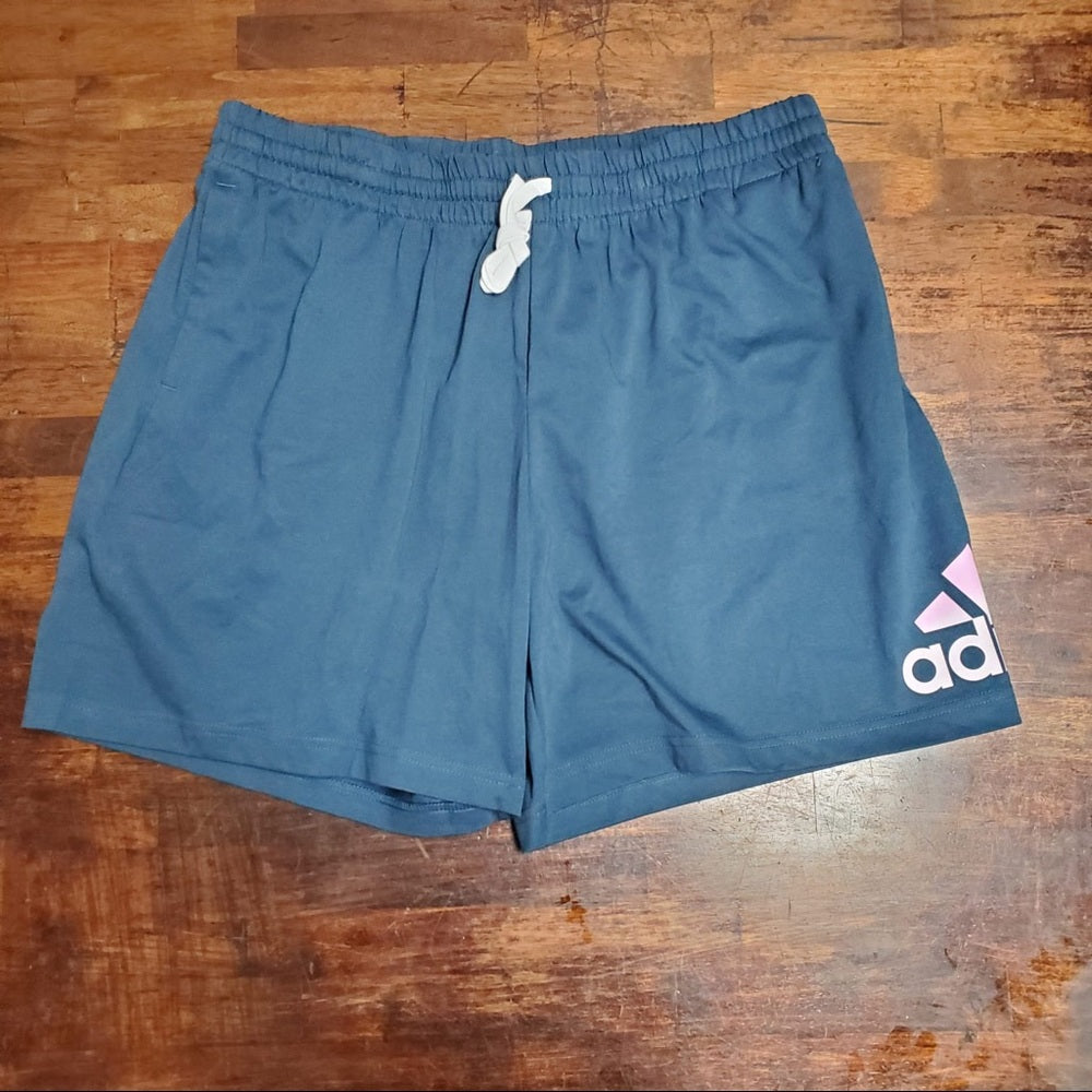 Adidas shorts sz Various shirt blue cotton