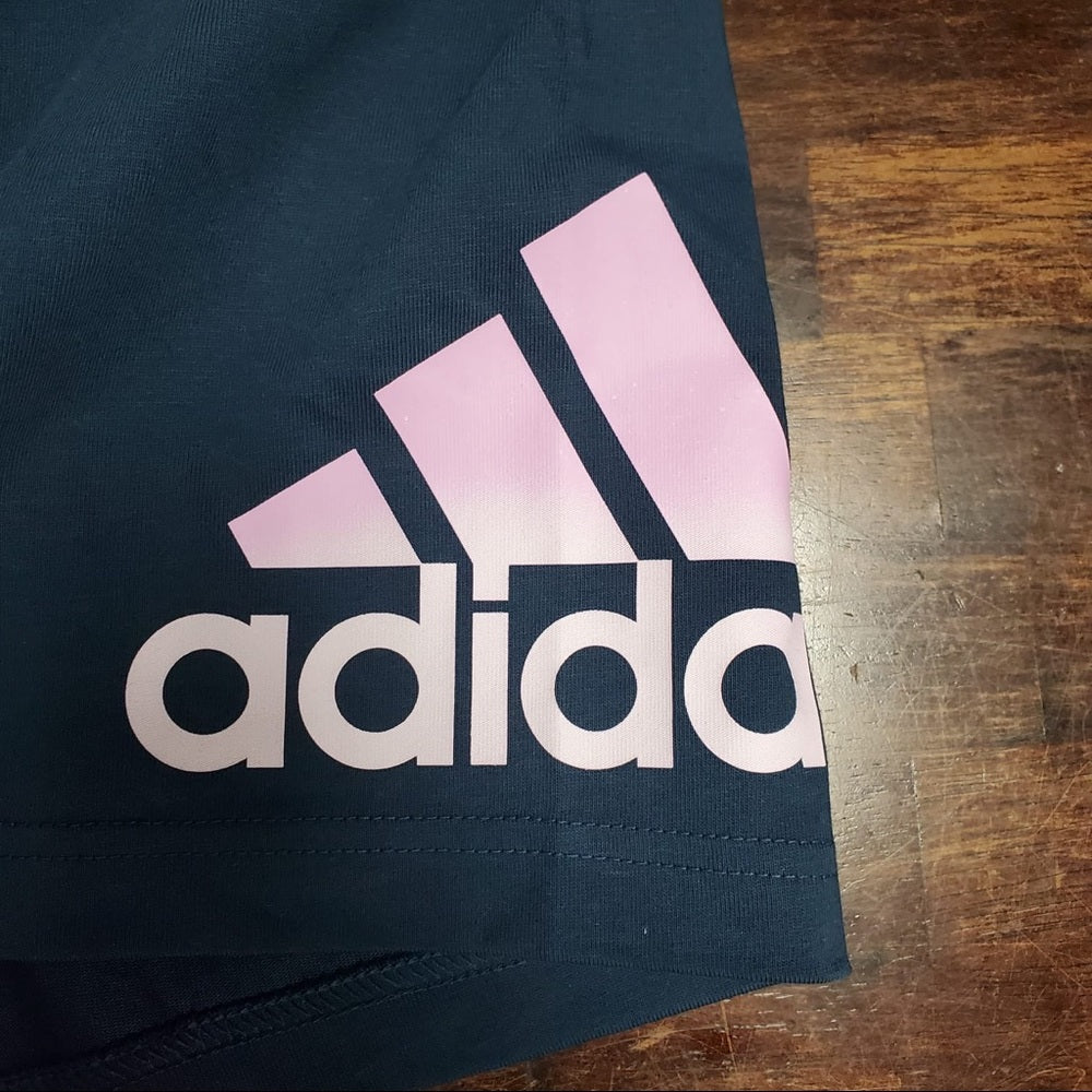 Adidas shorts sz Various shirt blue cotton