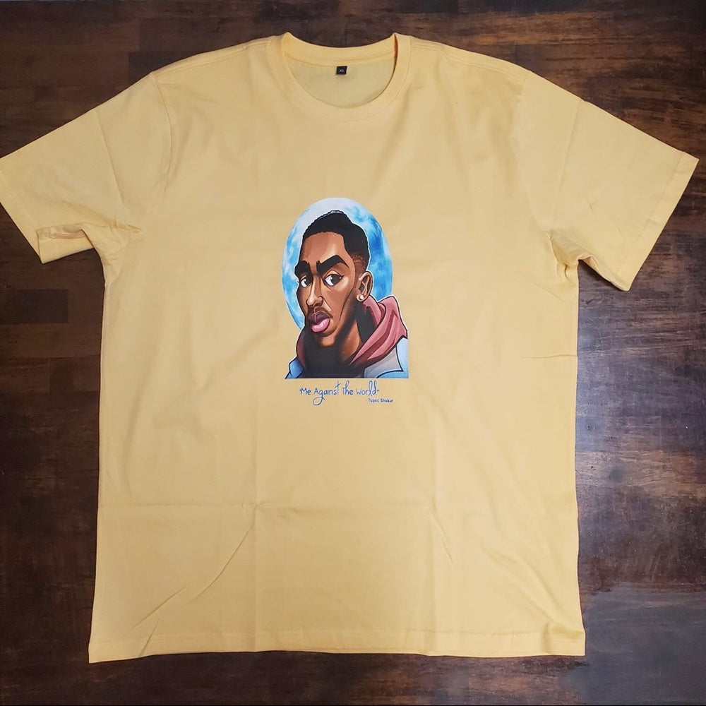 2pac graphic tees sz Various