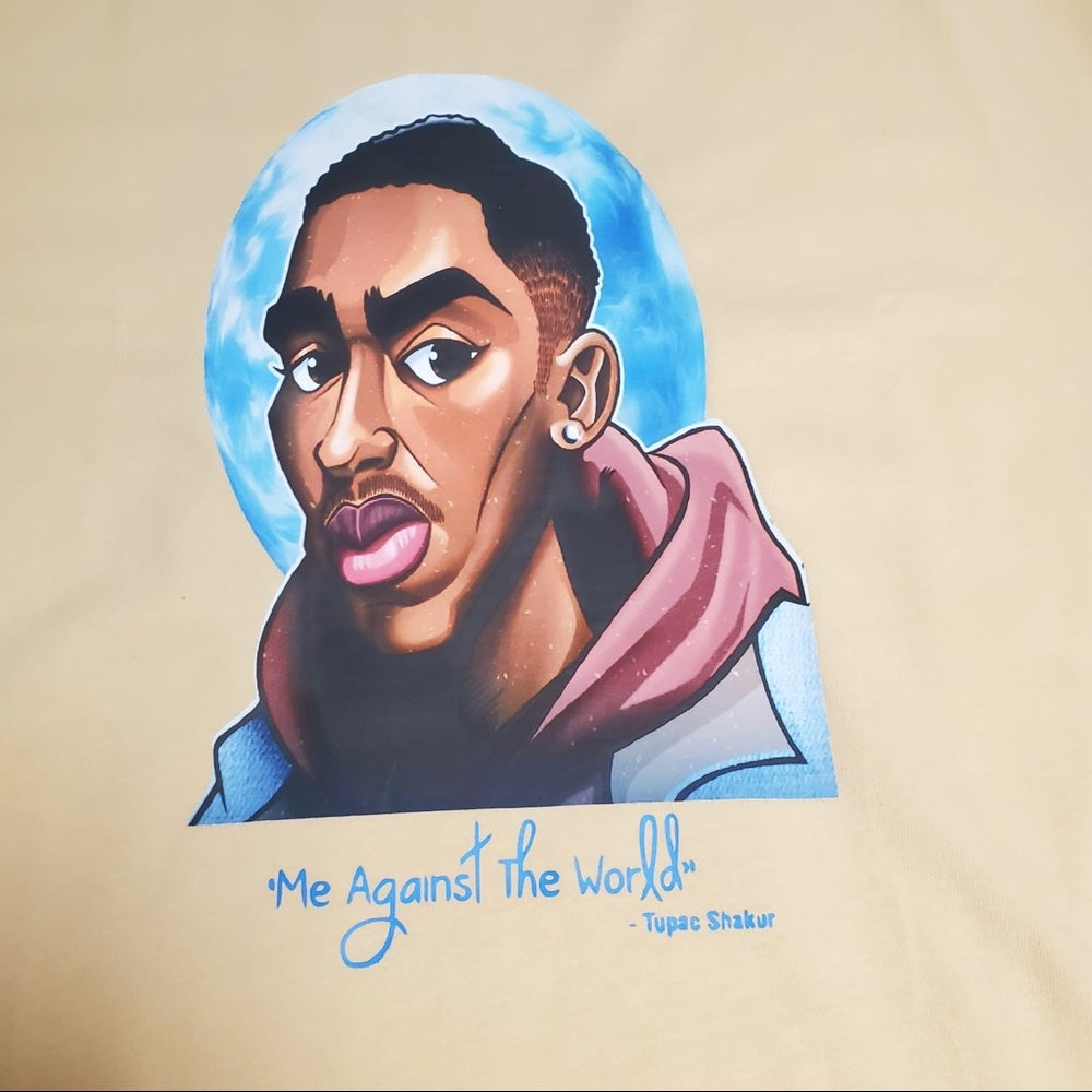 2pac graphic tees sz Various