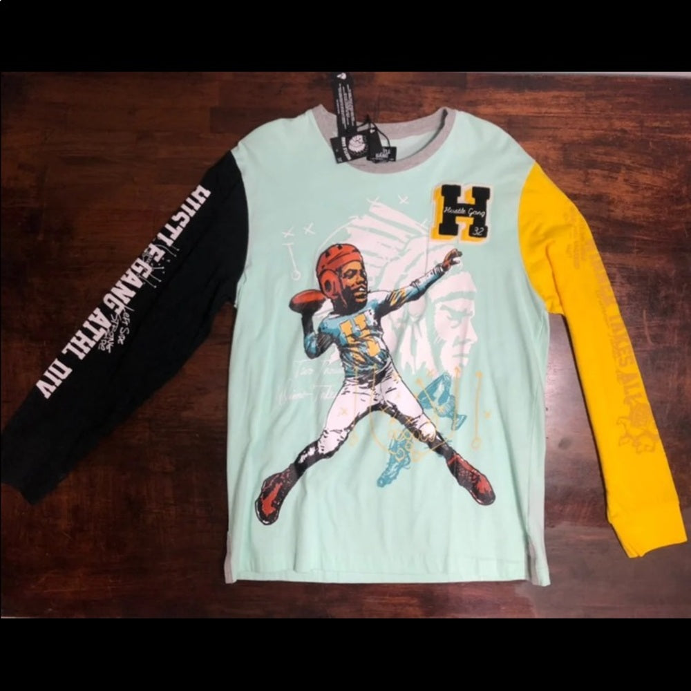 Akoo longsleeve sz large muti colors