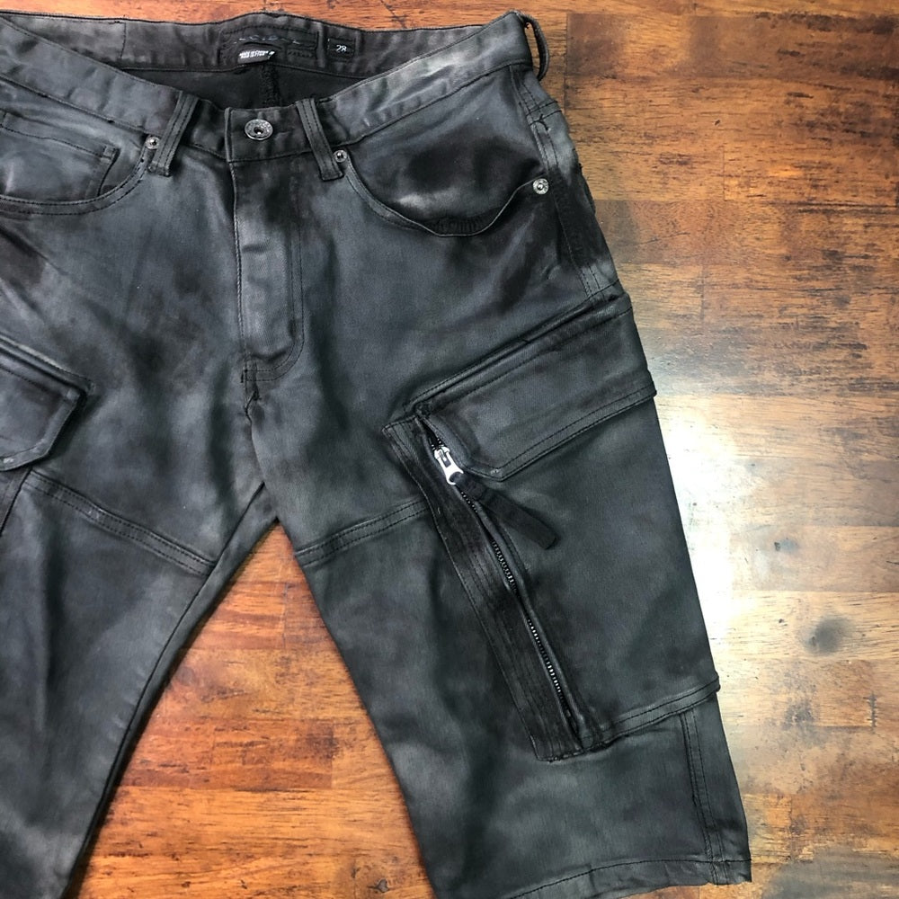 Black decibel jean shorts sz various