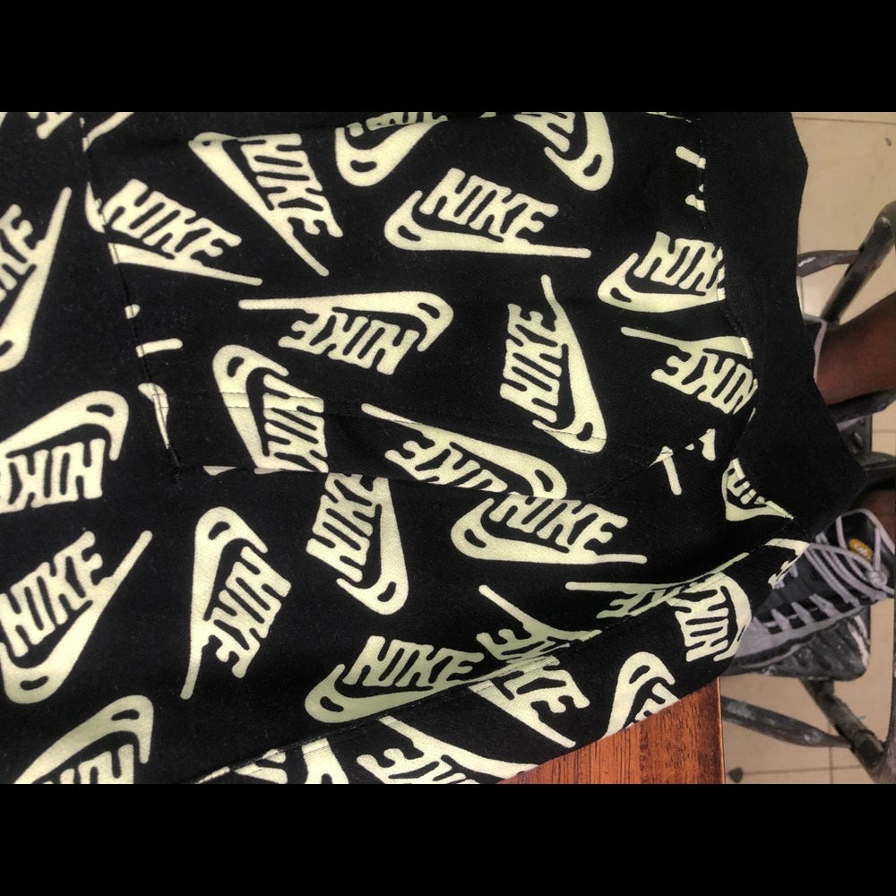 Nike hoodie lime/black sz various