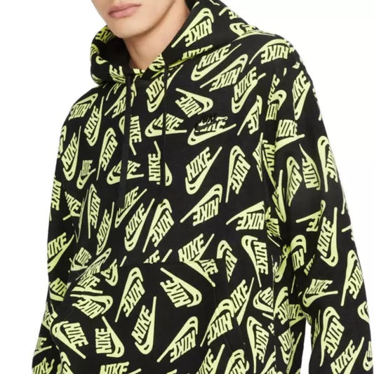 Nike hoodie lime/black sz various