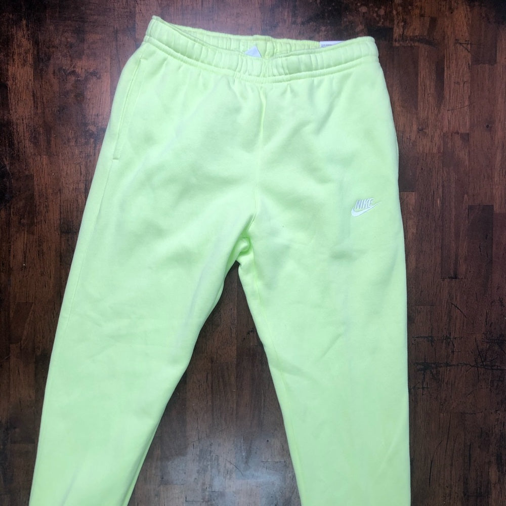 Nike sweats lime  sz various