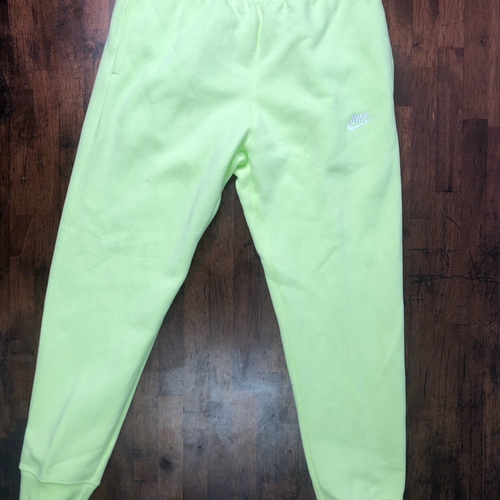 Nike sweats lime  sz various