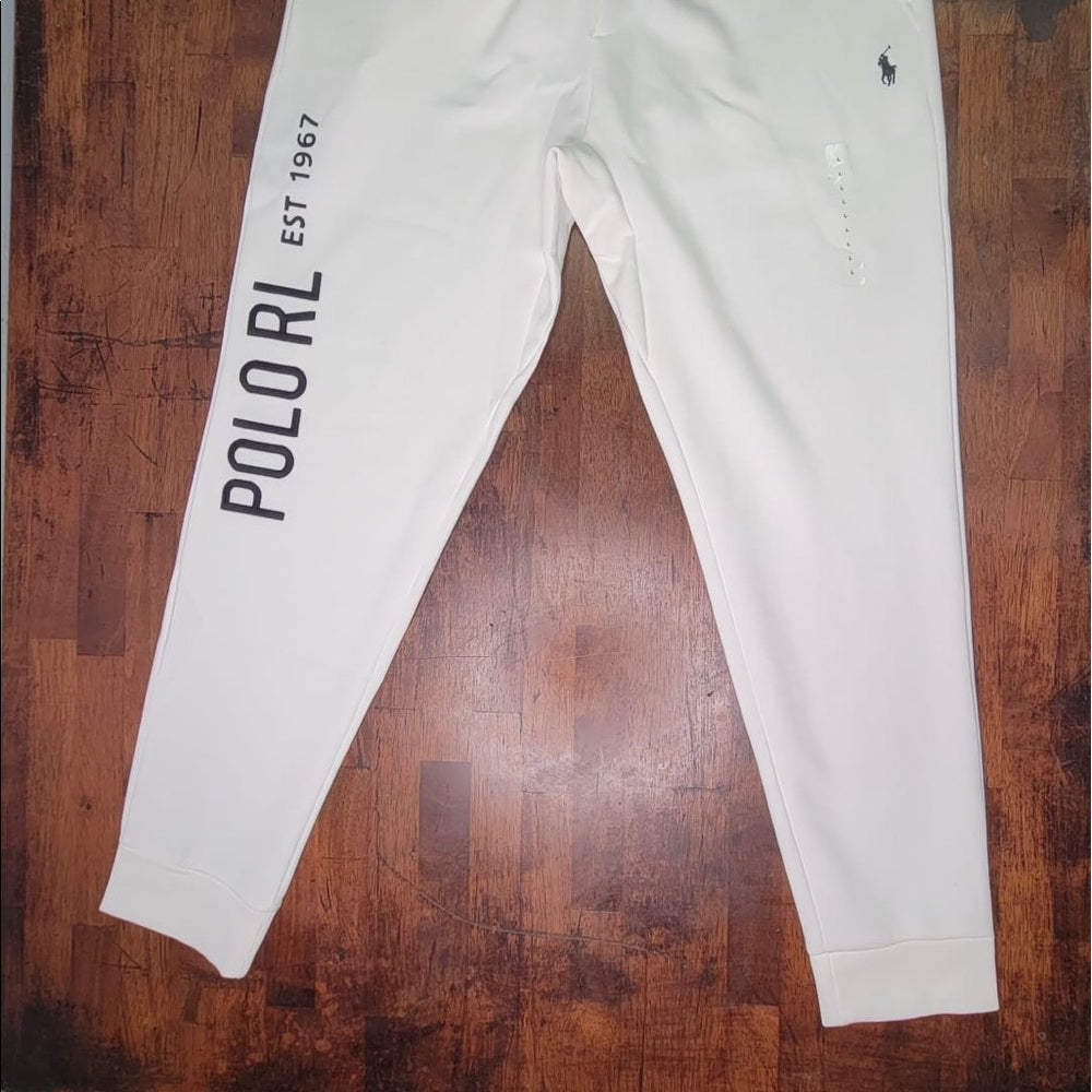 Polo Ralph Lauren white sweats  sz Various