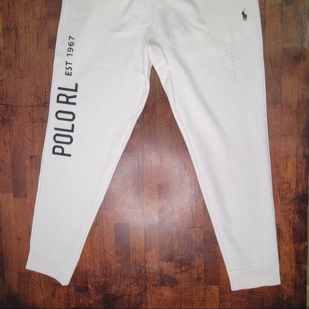 Polo Ralph Lauren white sweats  sz Various