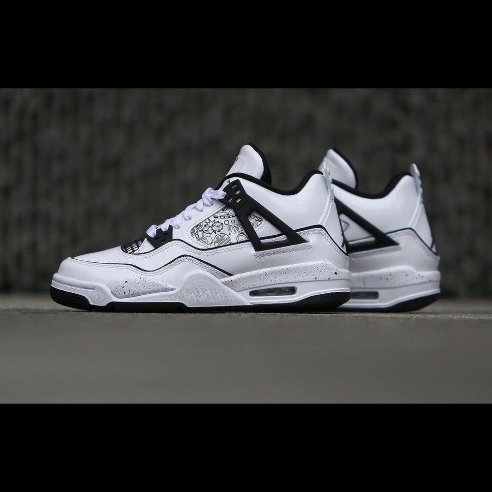 Sz various retro 4s white black nwb