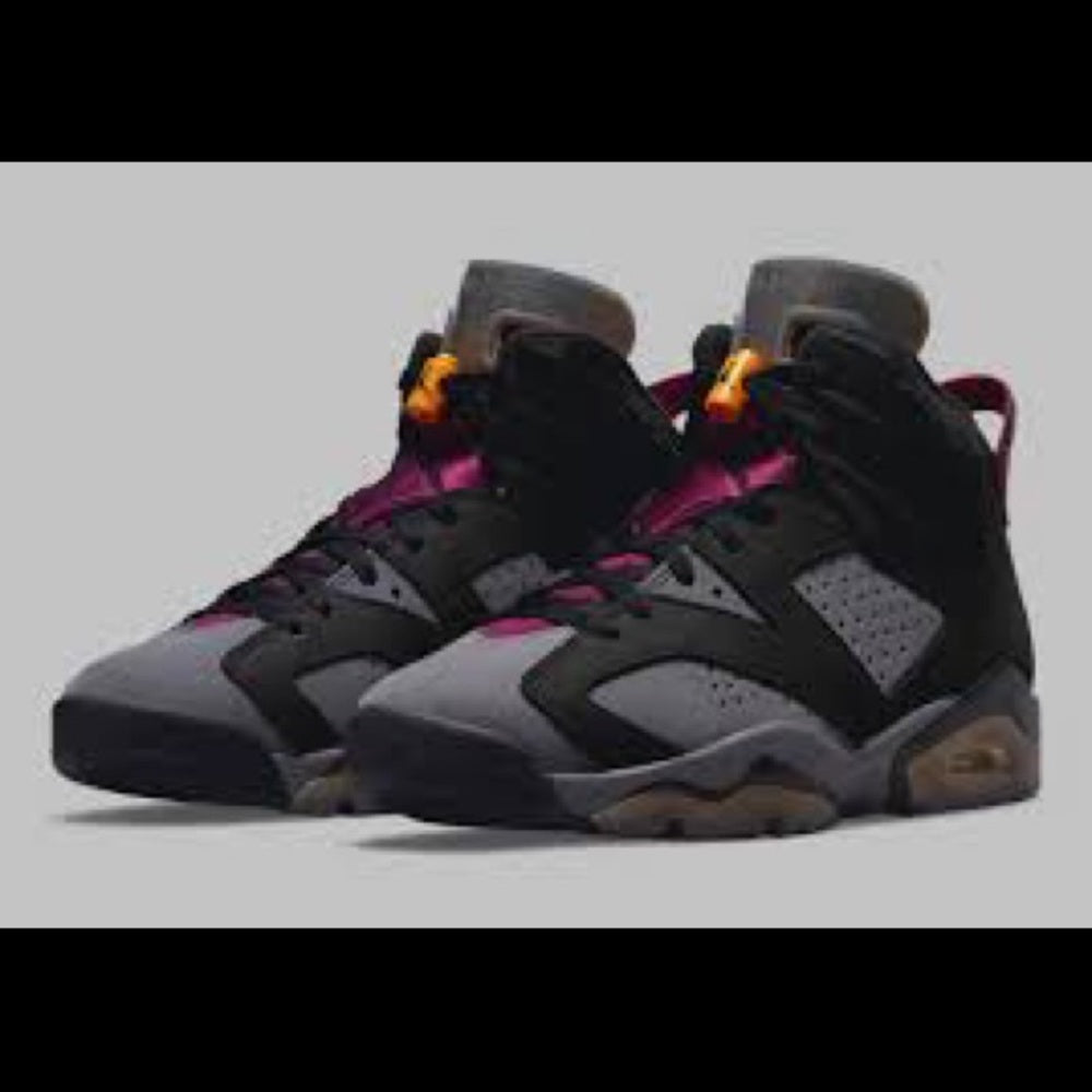 Retro 6 muti colors NWB sz 6.5
