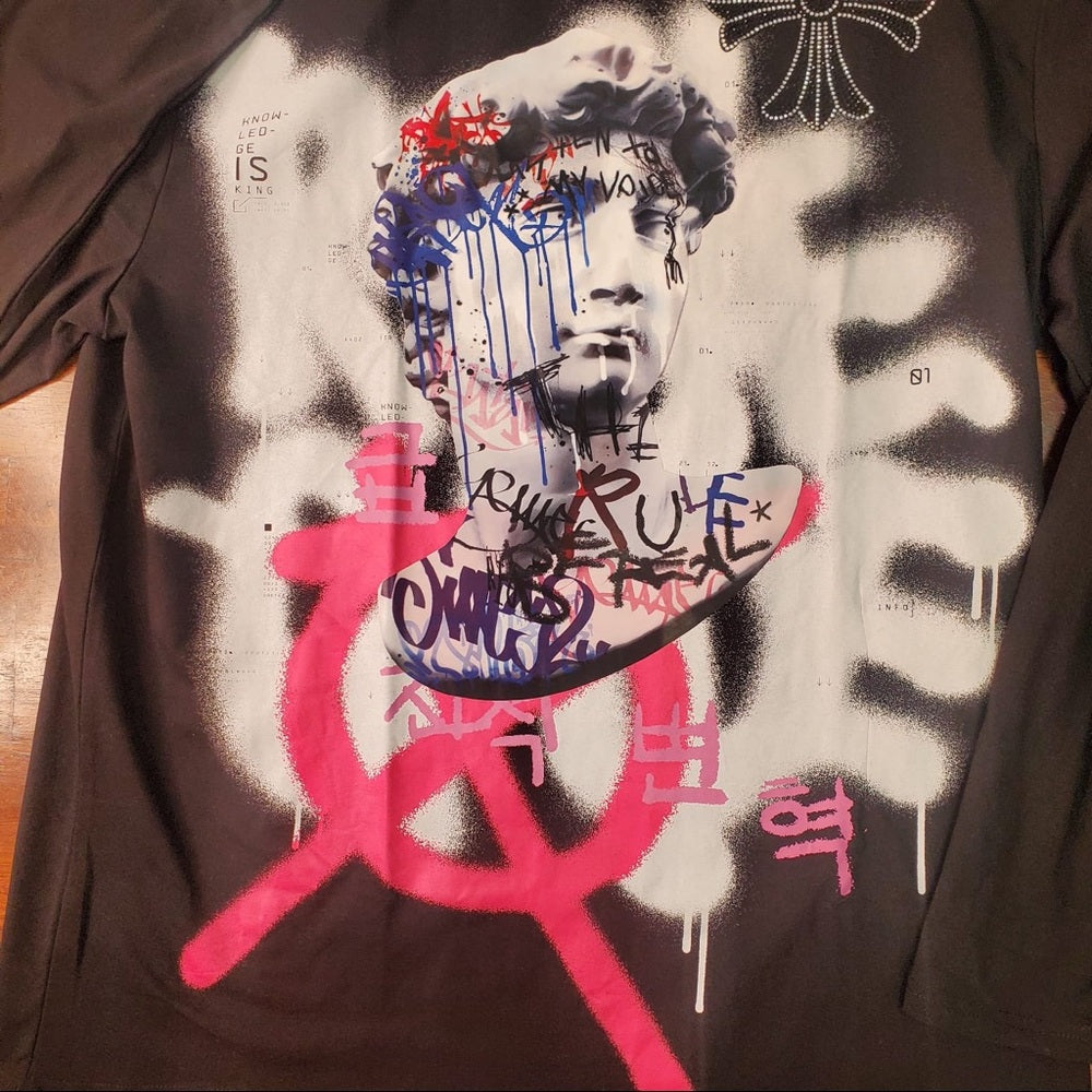 Sz Various smokeRise graphic longsleeve