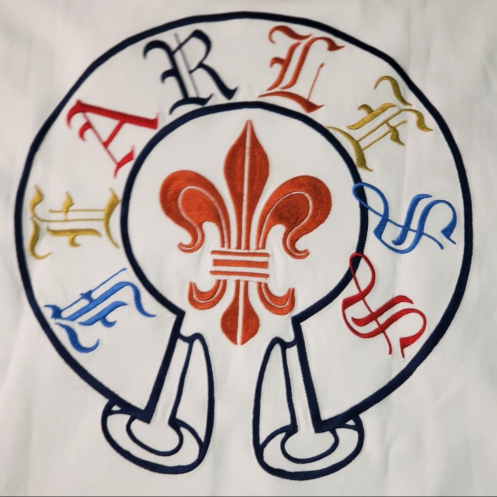 Sz Various Smoke Rise Stitch tee