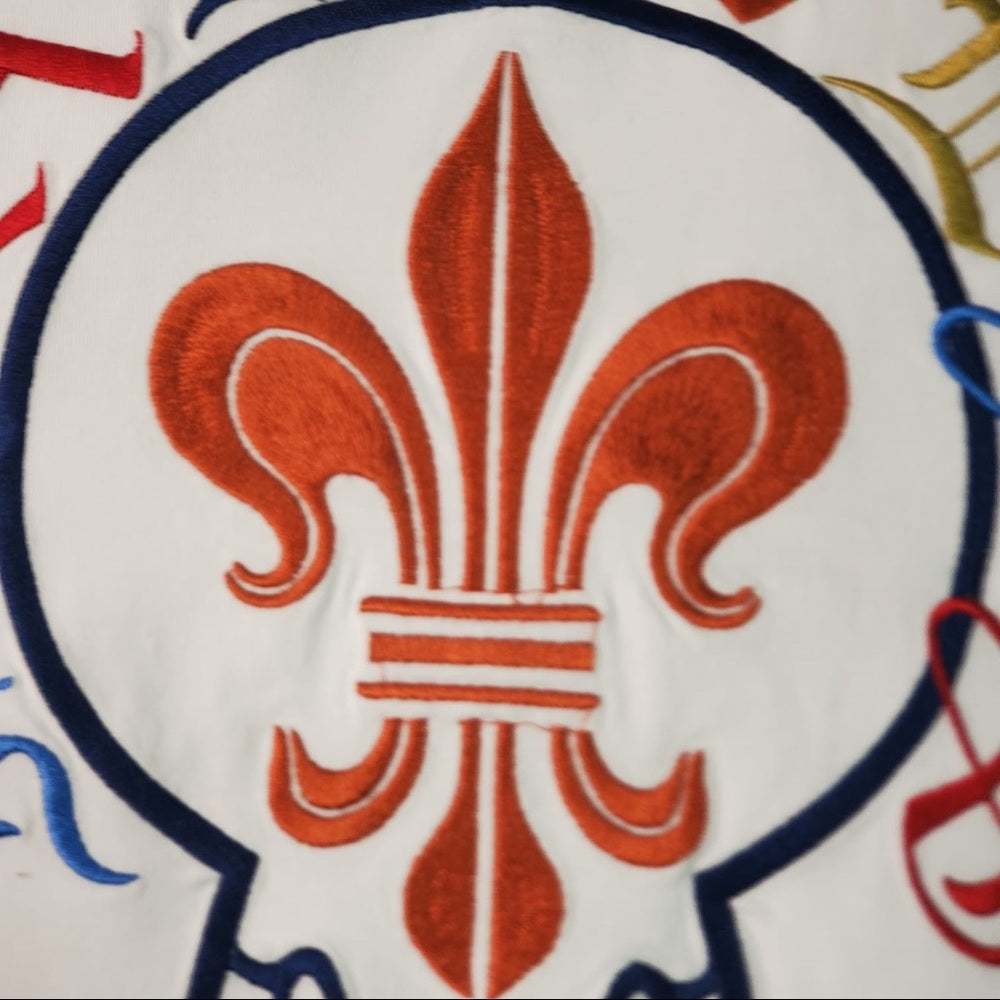 Sz Various Smoke Rise Stitch tee