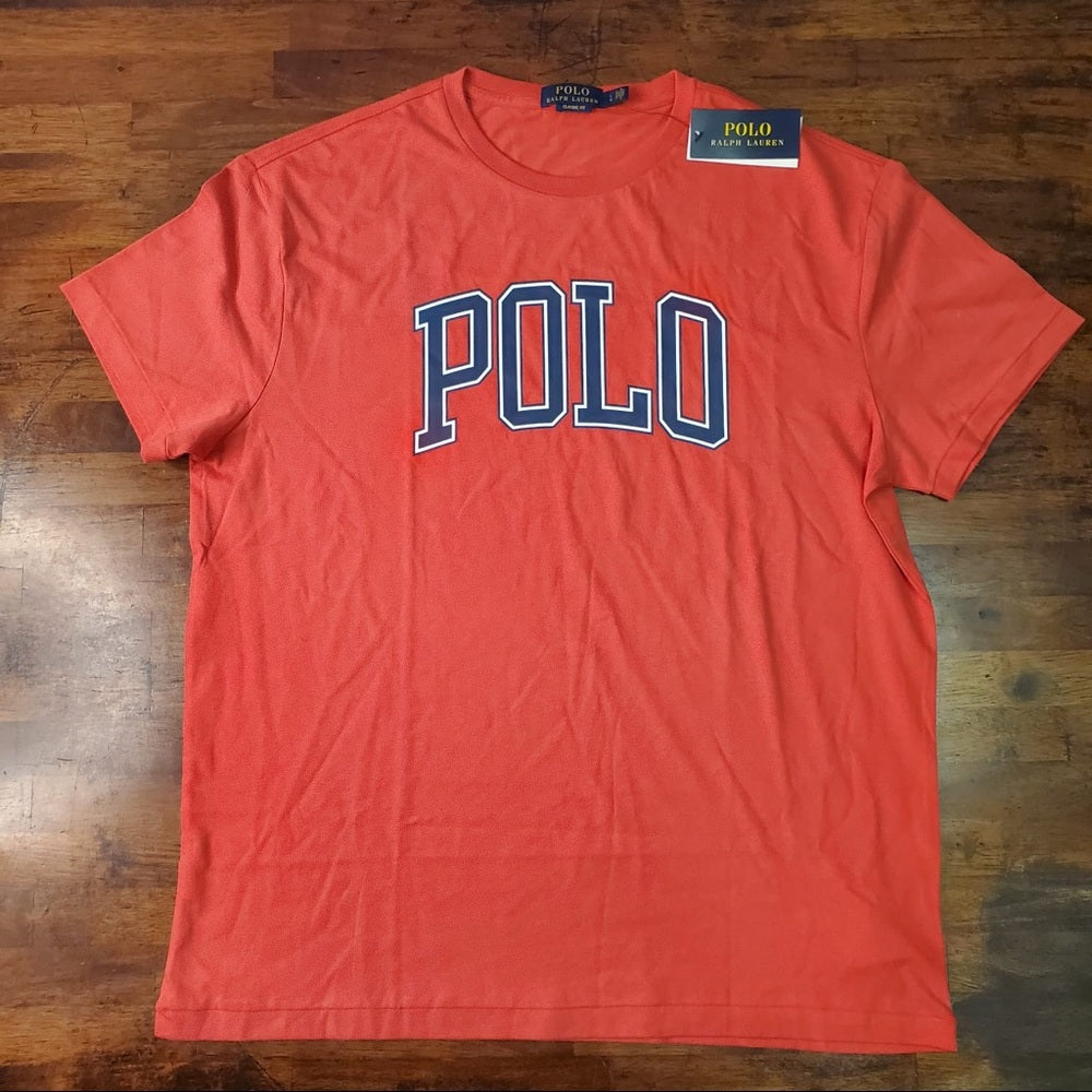 Polo logo tee sz Various