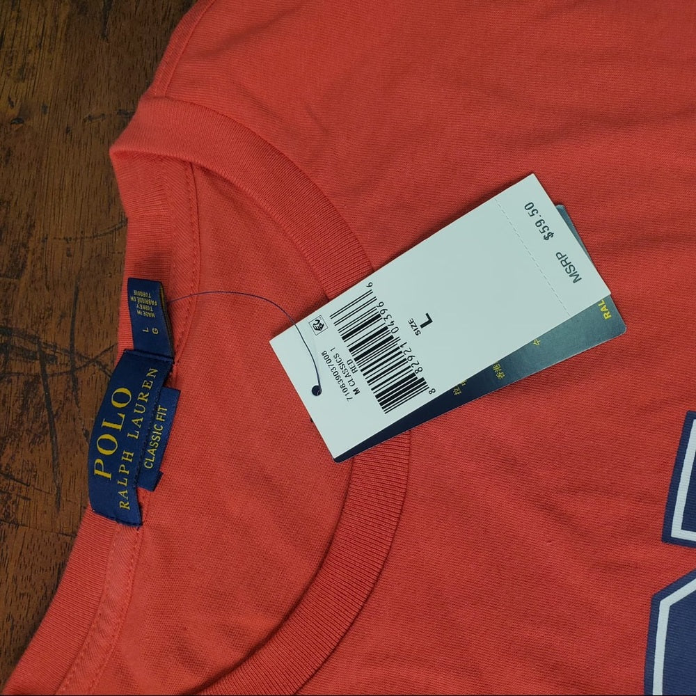 Polo logo tee sz Various