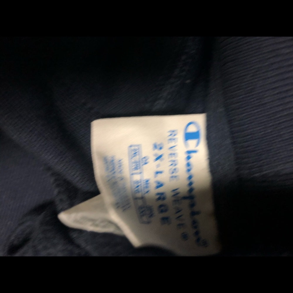 NEW CHAMPION REVERSE blue BOYFRIEND HOODIE HOODED SWEATSHIRT SZ 
 sz 2xl