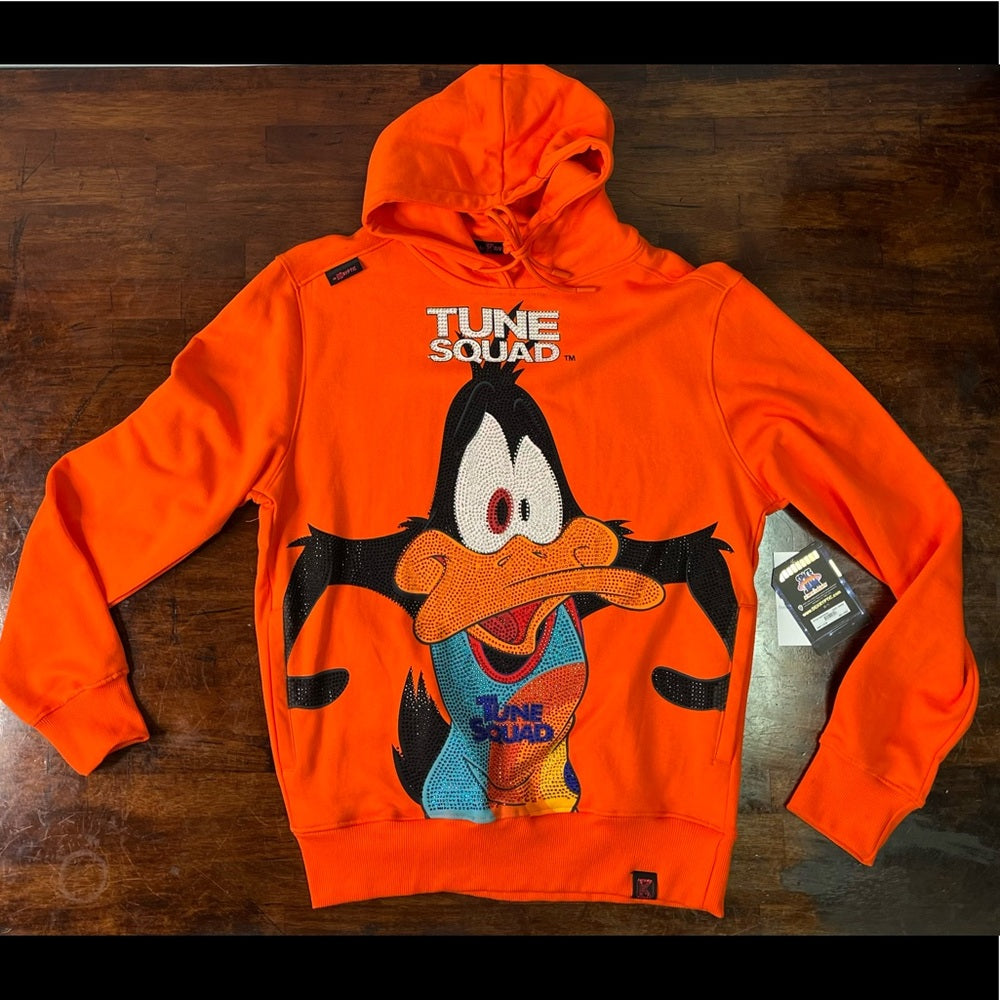 Tune Squad Hoodie Sz various orange