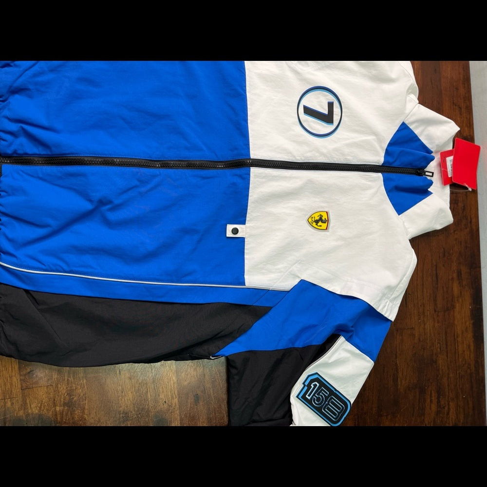 Puma Ferrari windbreaker zip up Sz various