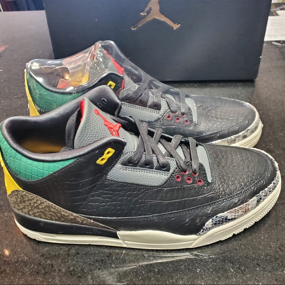 Sz 10.5 animal instinct retro 3s 100 percent authentic